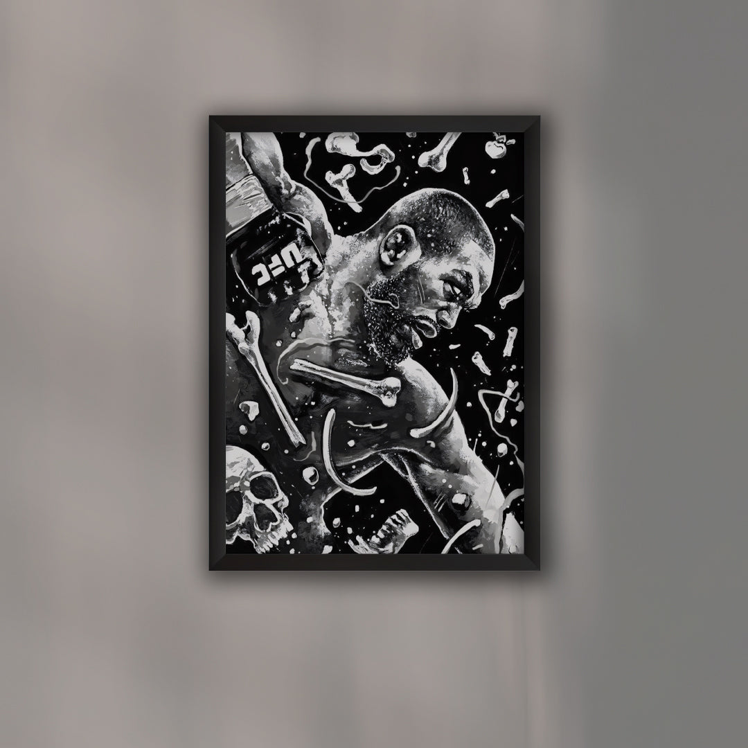 Jon Jones UFC Fighter Poster