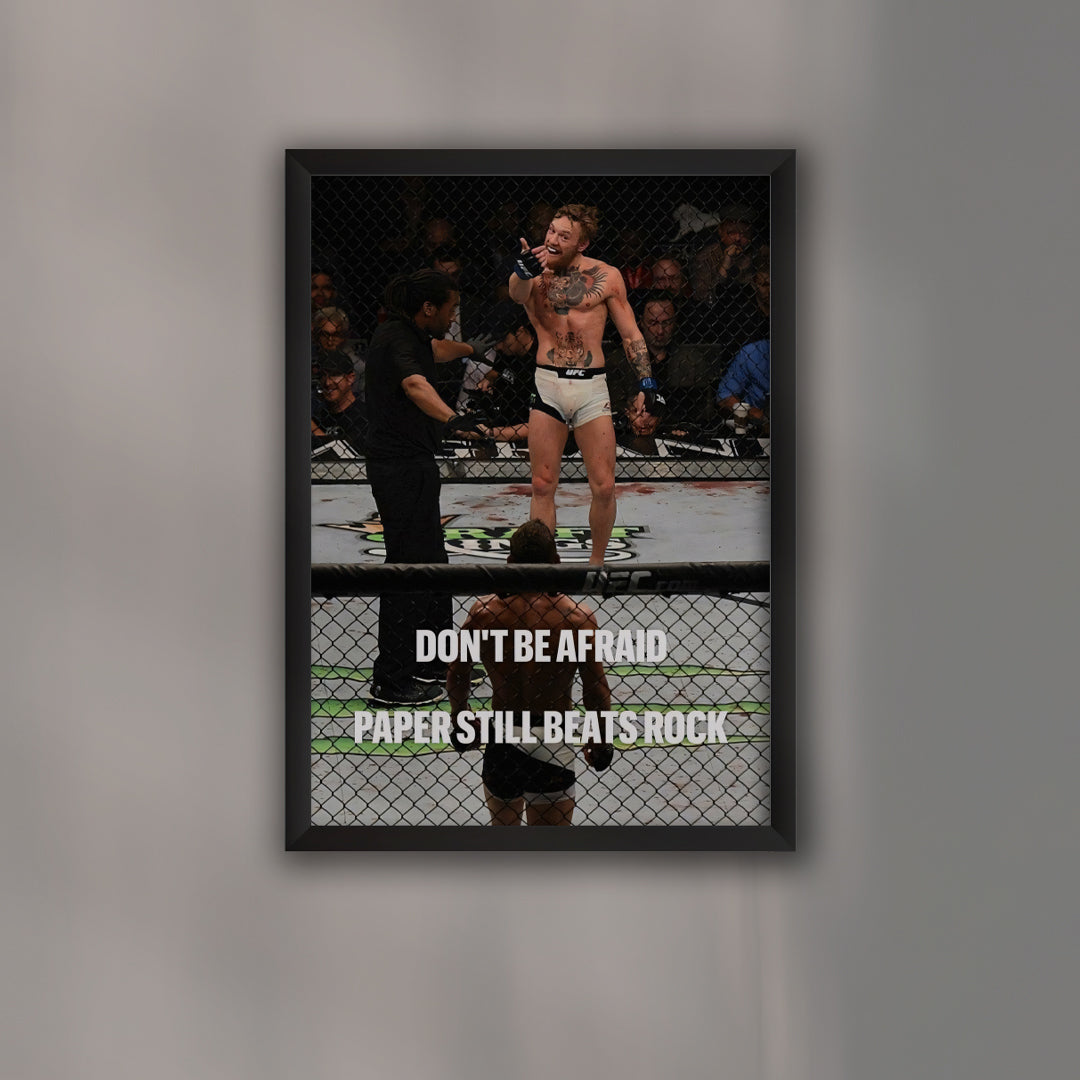 Conor McGregor UFC Fighter Poster
