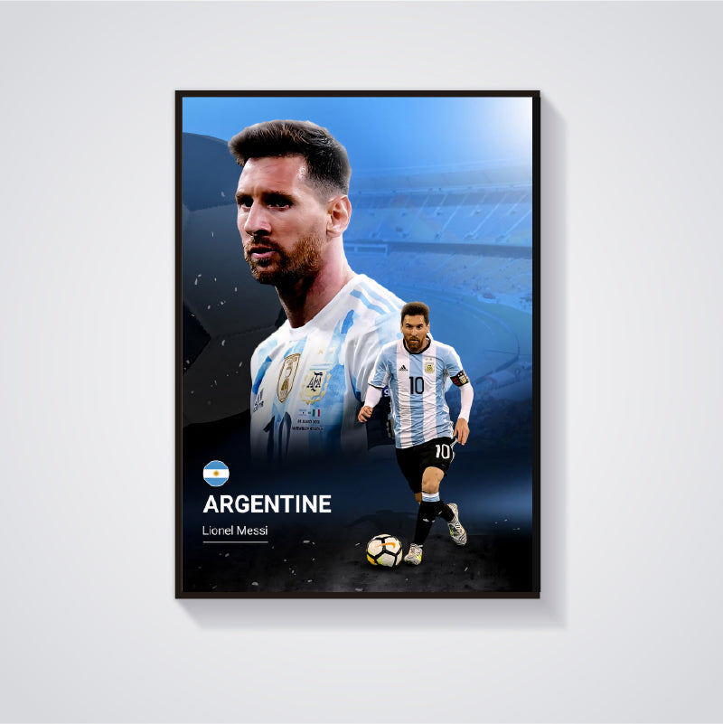 Lionel Messi Poster - Football Poster