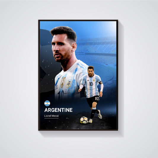 Lionel Messi Poster - Football Poster