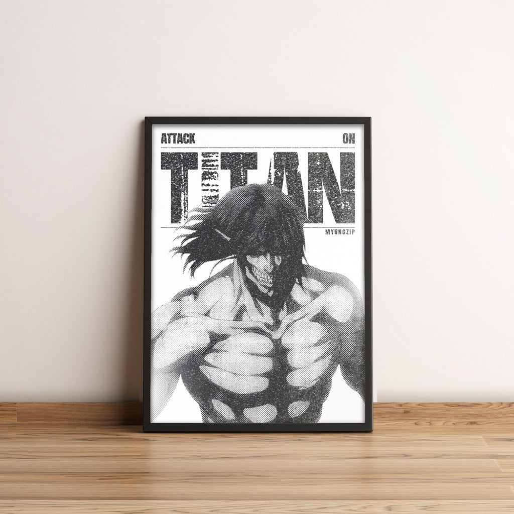 Eren Yeager - Attack on titan - Anime Posters Collection
