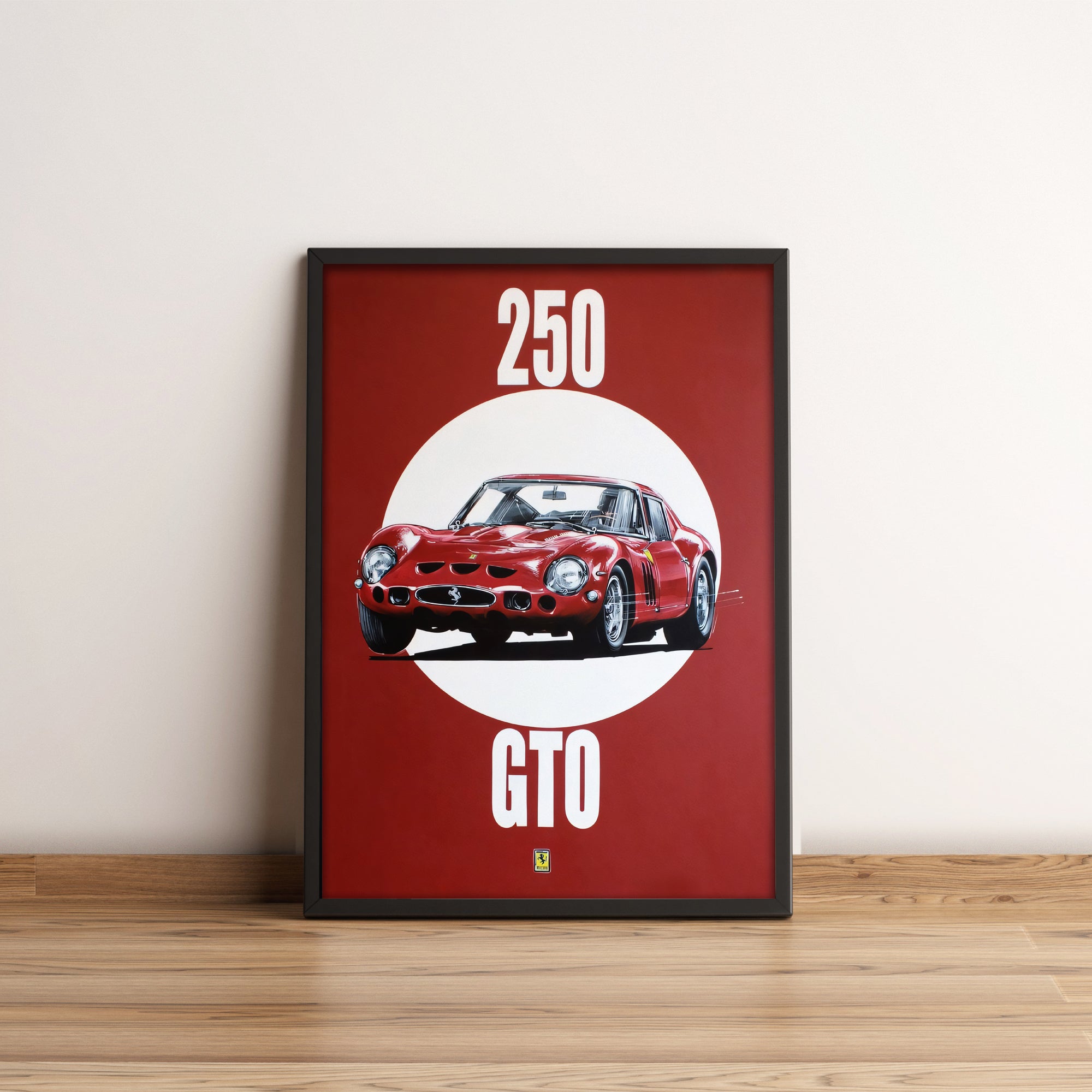 Ferrari 250 GTO - Classic Car Poster
