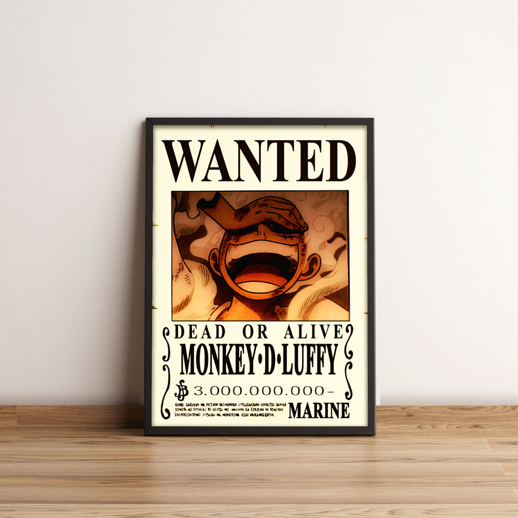 Monkey D. Luffy - One piece - Epic Anime Poster