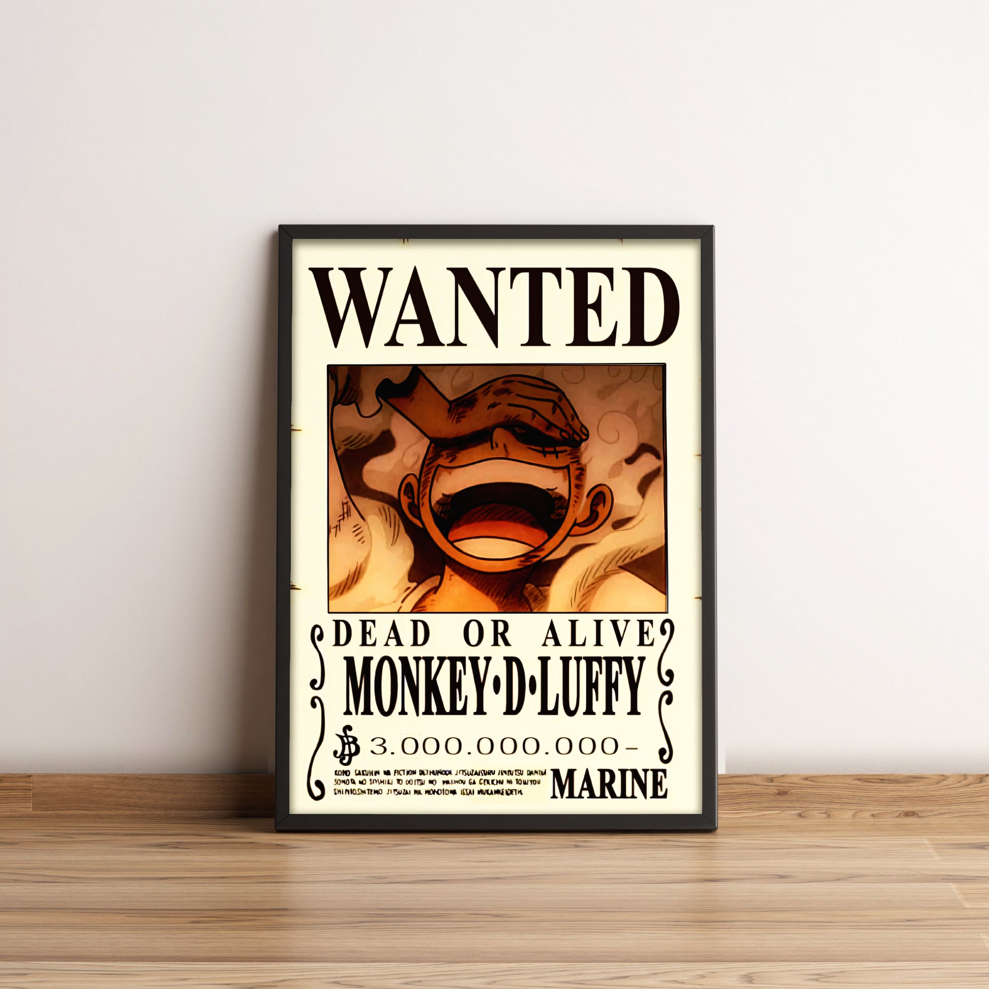 Monkey D. Luffy - One piece - Epic Anime Poster