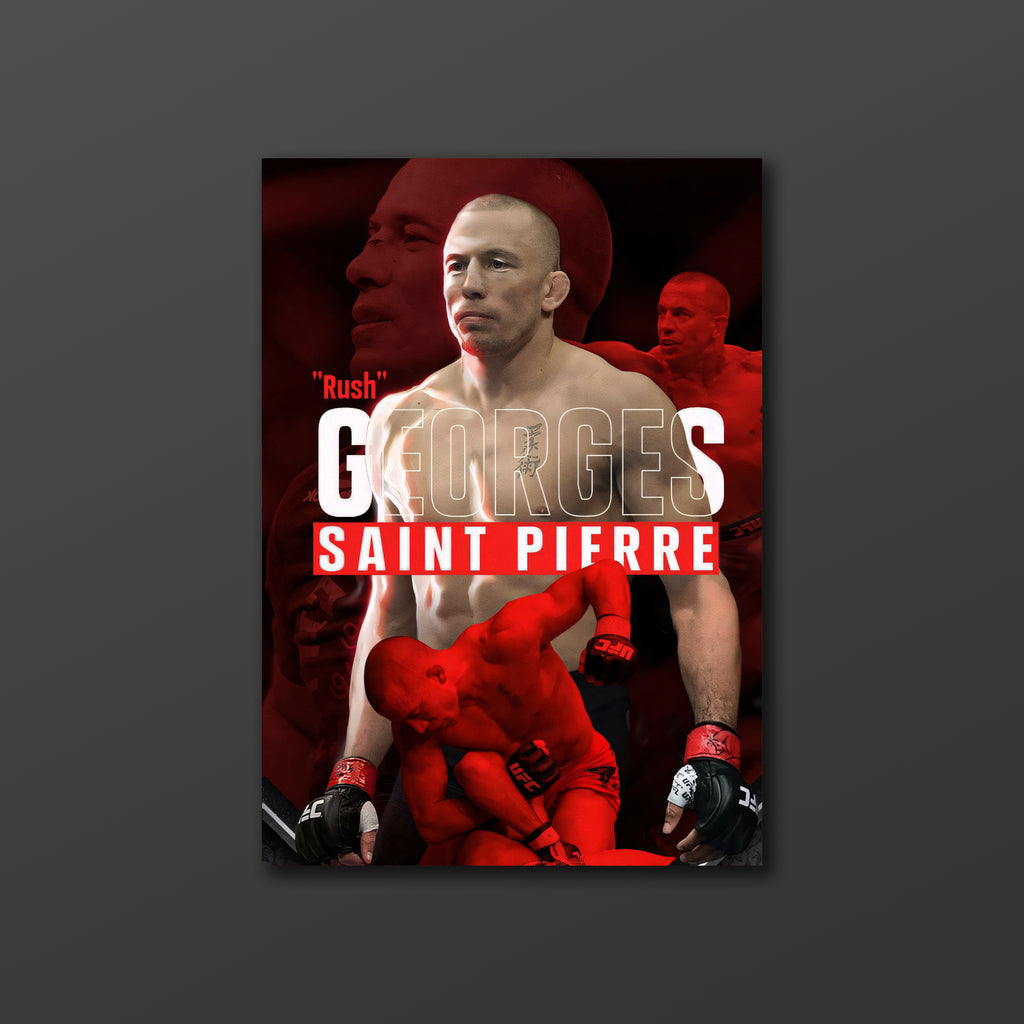 George st-pierre Poster 05