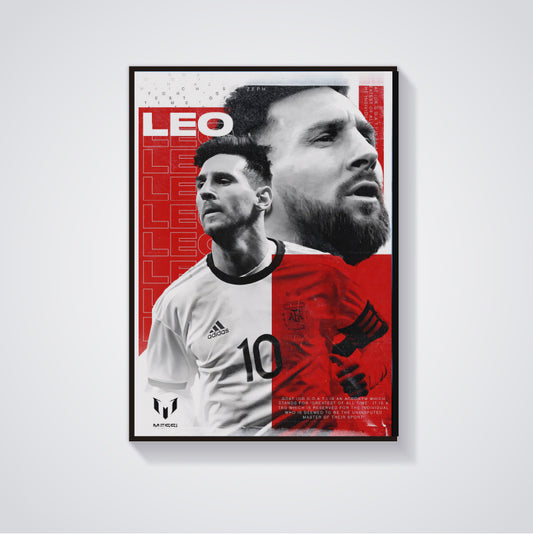 Lionel Messi Poster - Football Poster