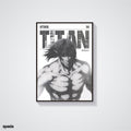 Eren Yeager - Attack on titan - Anime Posters Collection