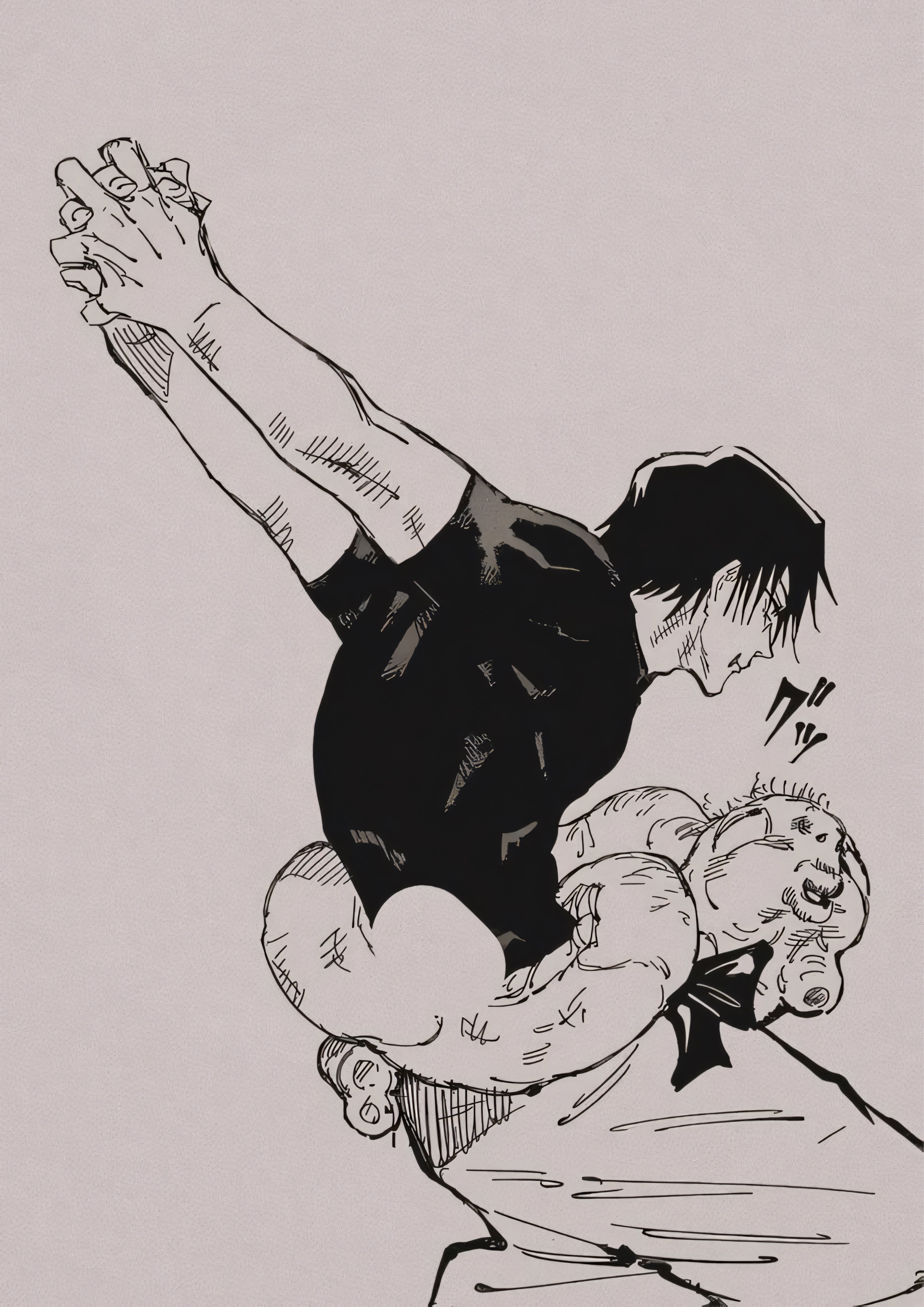 Toji Fushiguro Jujutsu Kaisen Anime Poster