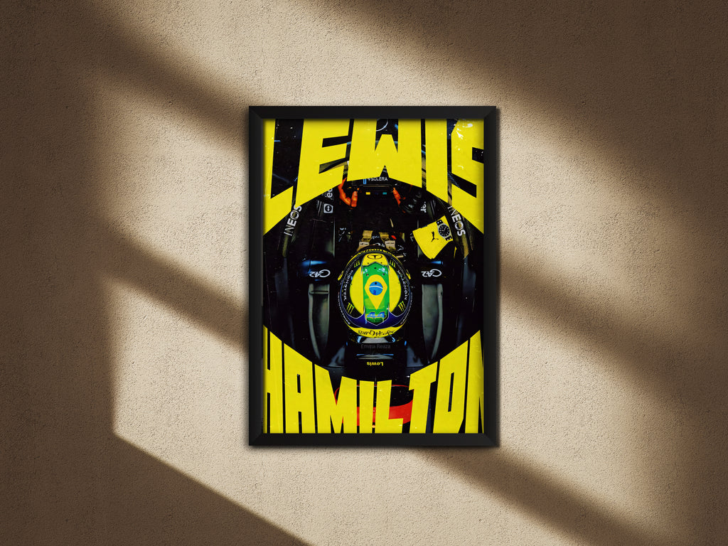 Lewis Hamilton F1 Poster 02