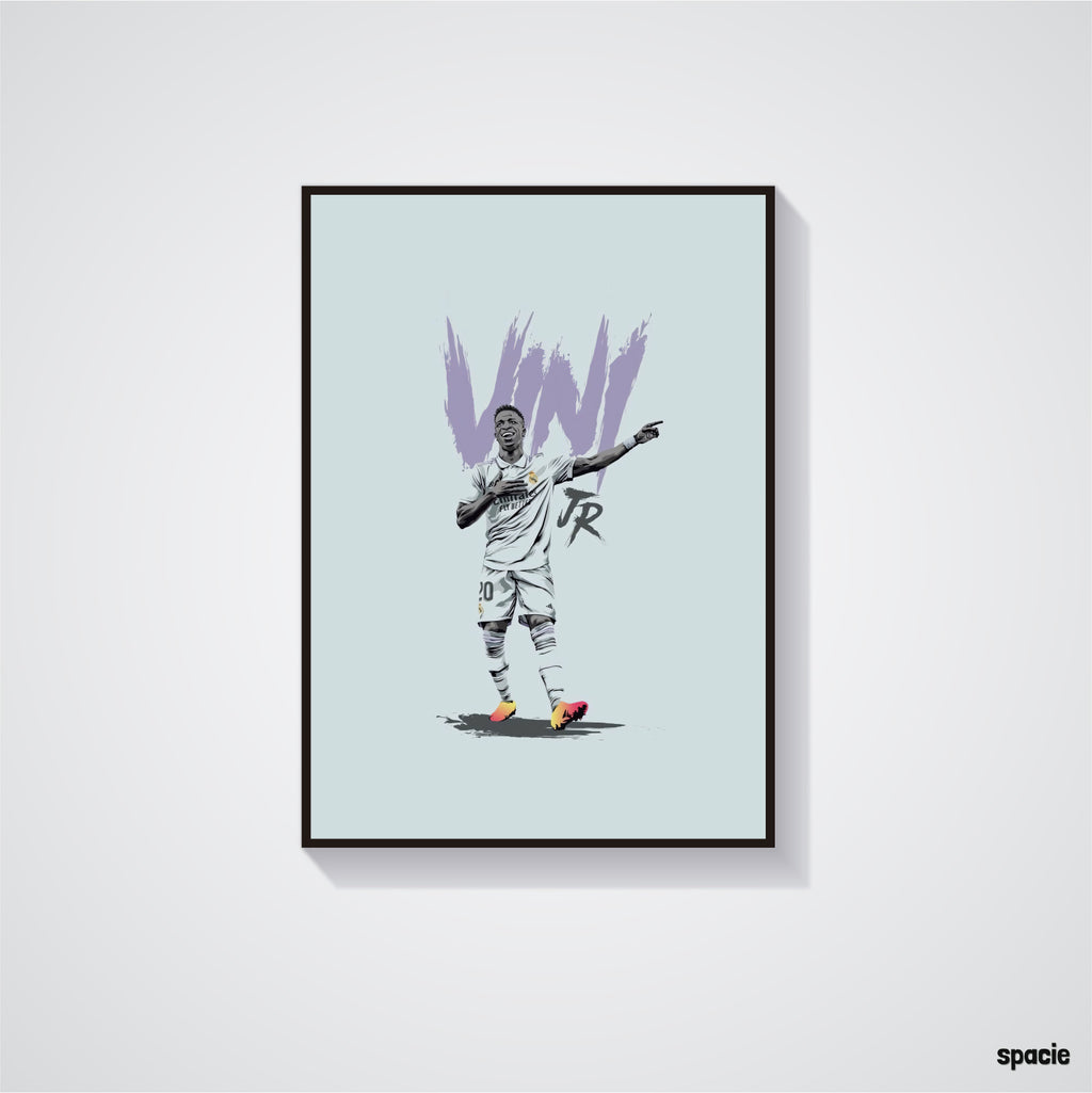 Vini Jr Poster - Football Poster
