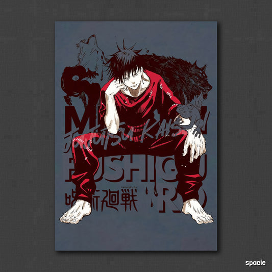 Megumi Fushiguro - Jujutsu Kaisen - Epic Anime Poster
