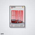 Ferrari F40 - Car Posters Collection