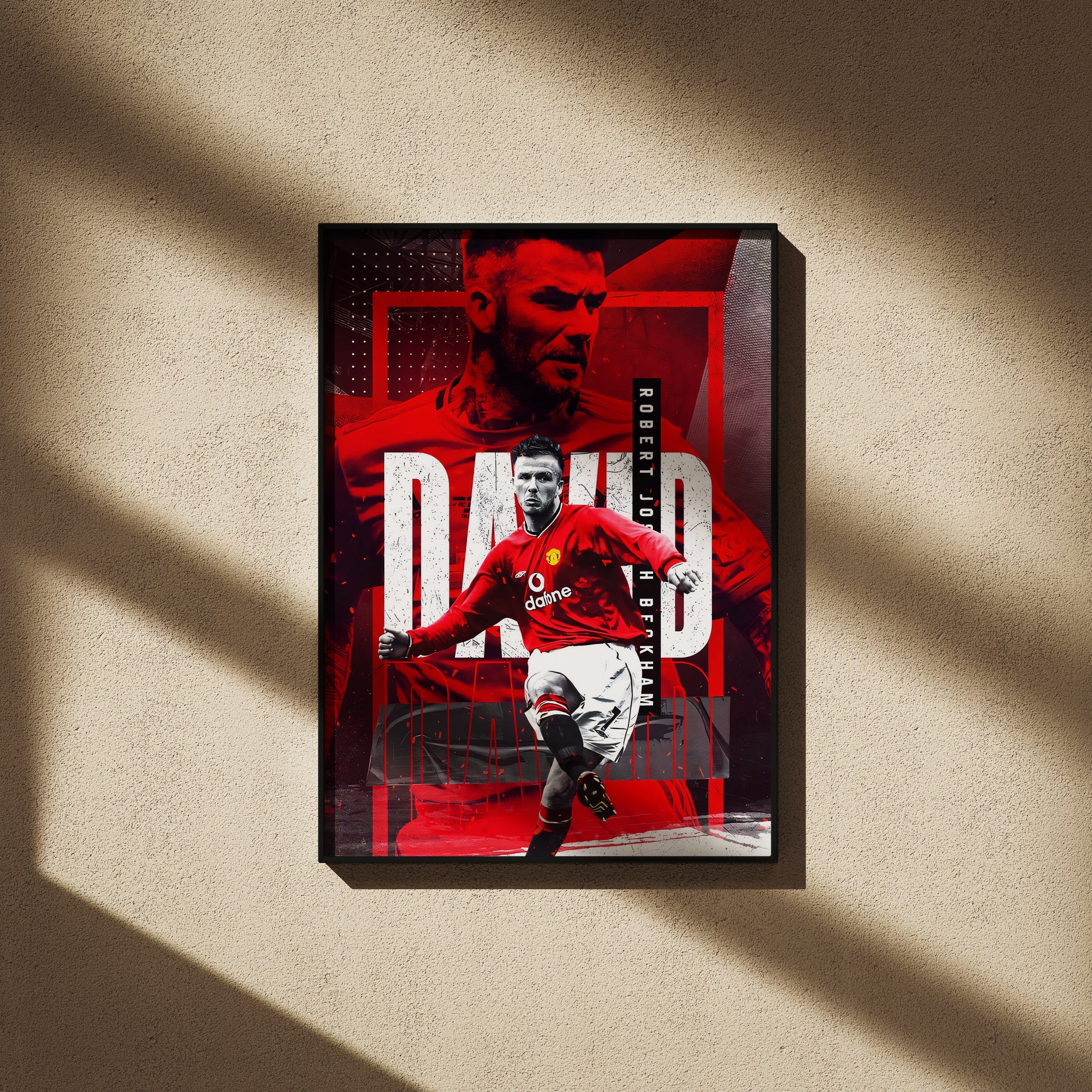 David Beckham Poster - Football Poster