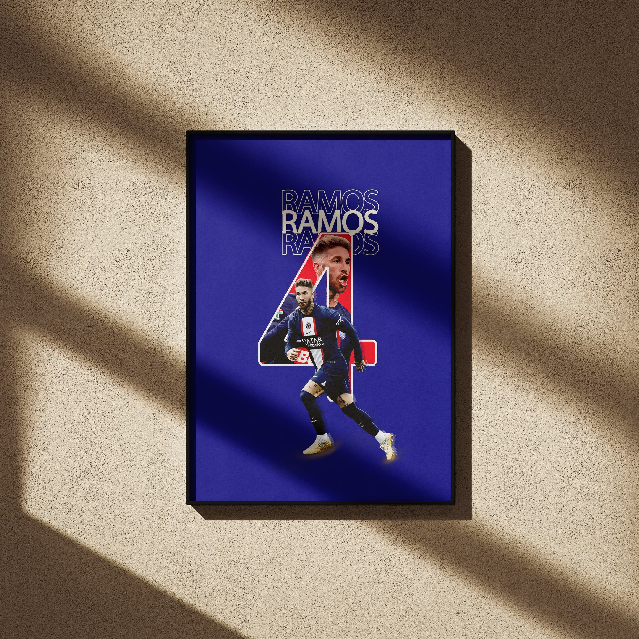 Sergio Ramos Poster - Football Poster