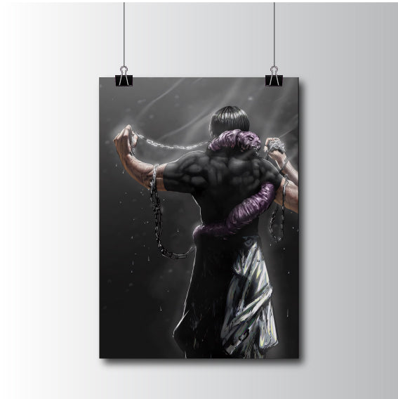 Toji Fushiguro Jujutsu Kaisen Anime Poster