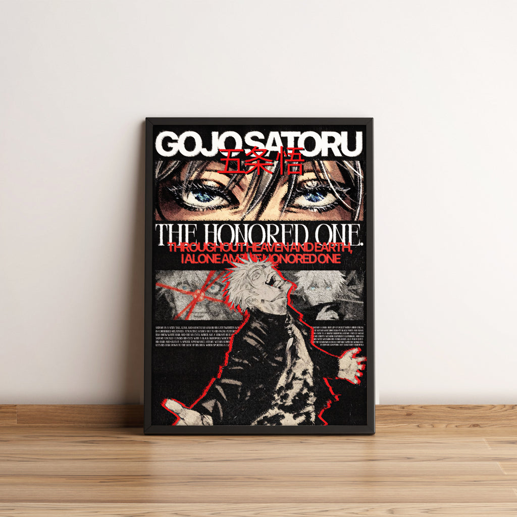 Saturo Gojo - Jujutsu Kaisen - Anime Posters Collection