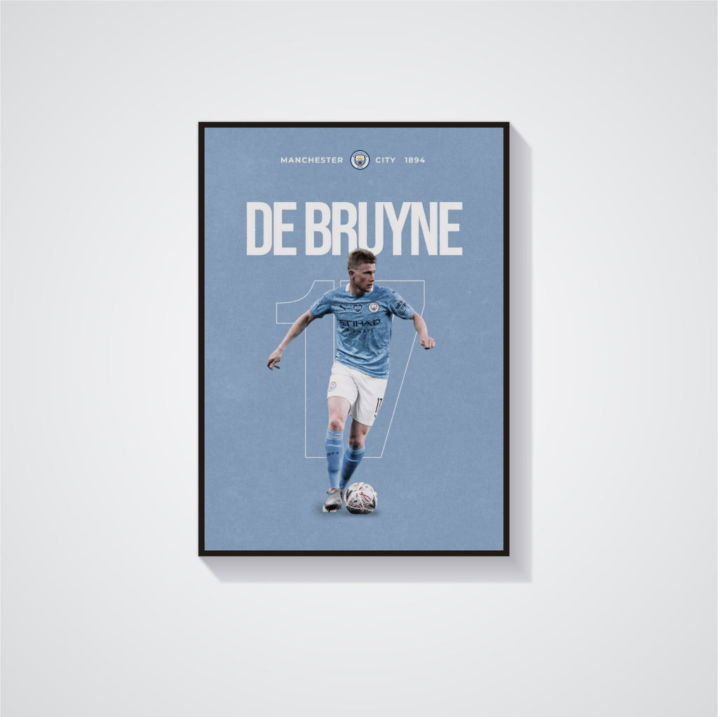 Kevin De Bruyne Poster - Football Poster