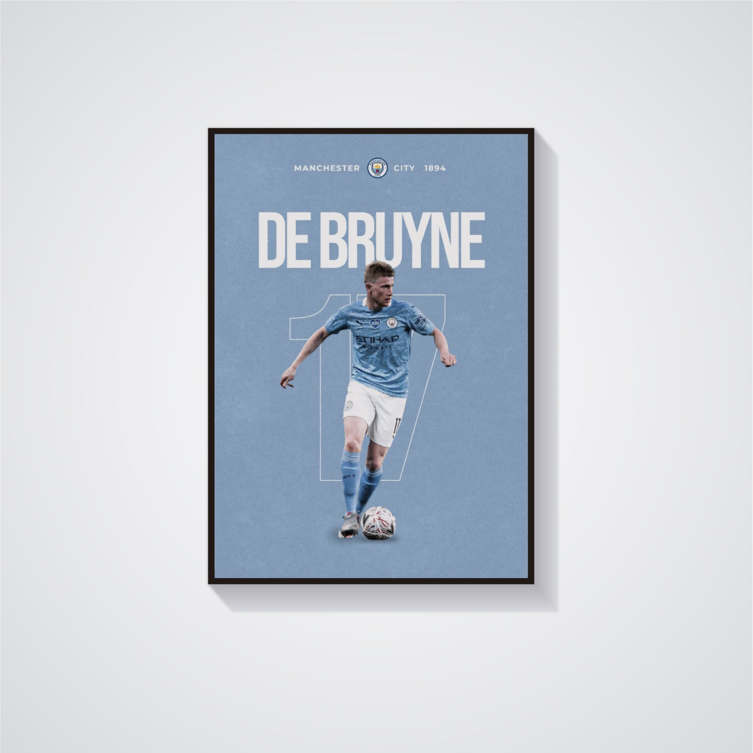 Kevin De Bruyne Poster - Football Poster