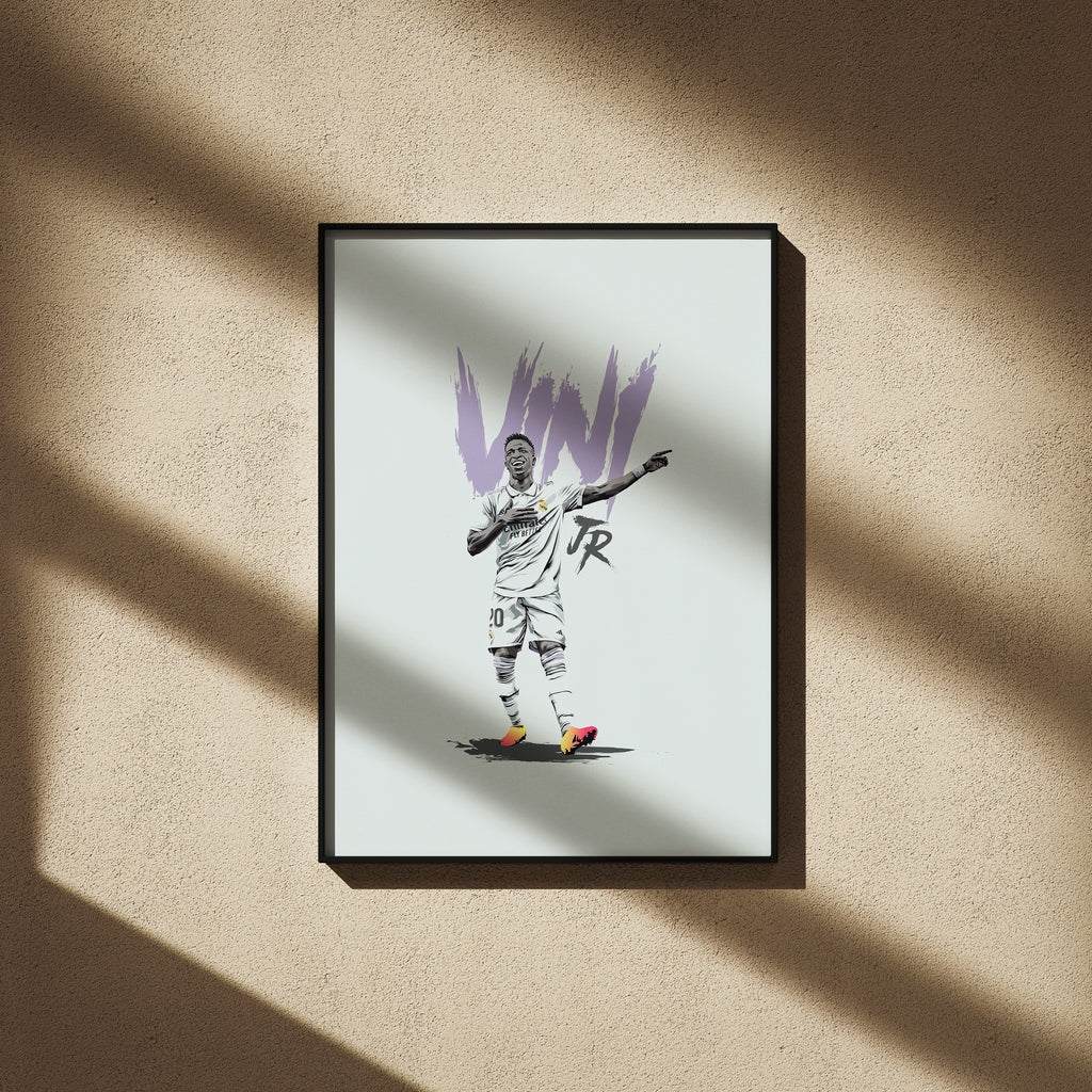 Vini Jr Poster - Football Poster