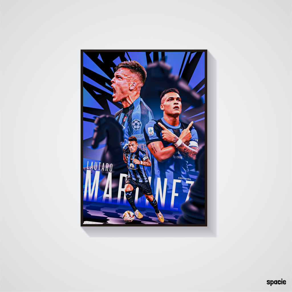 Lautaro Martinez Poster - Football Poster