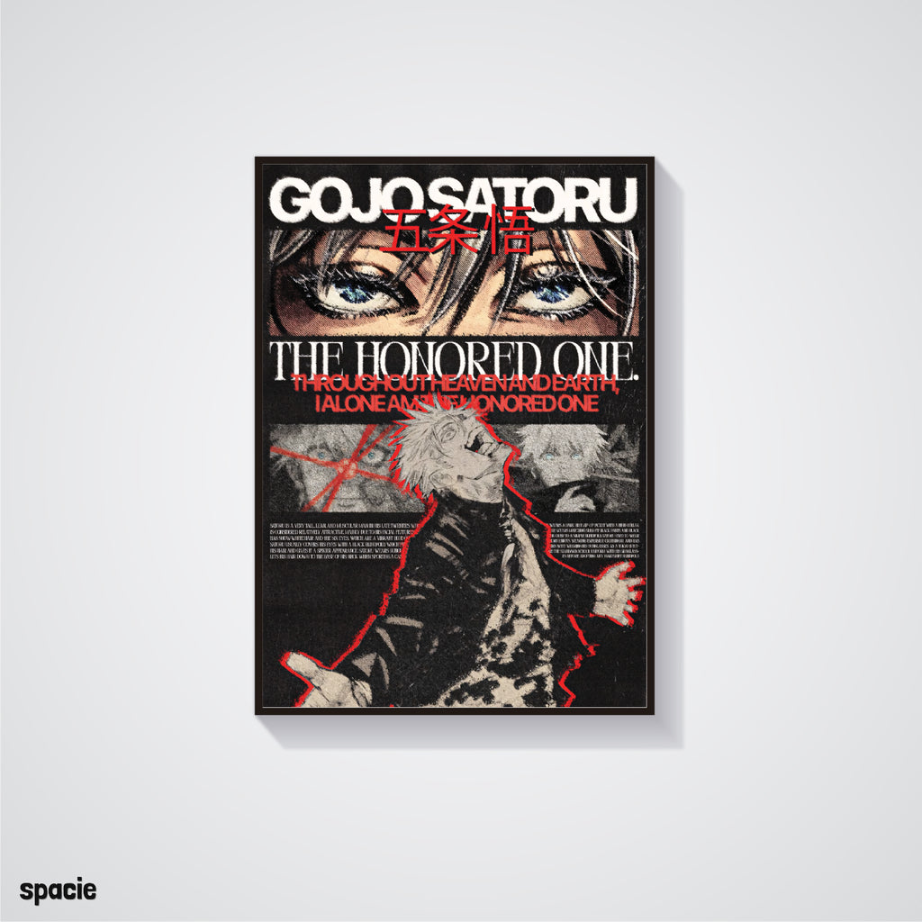 Saturo Gojo - Jujutsu Kaisen - Anime Posters Collection