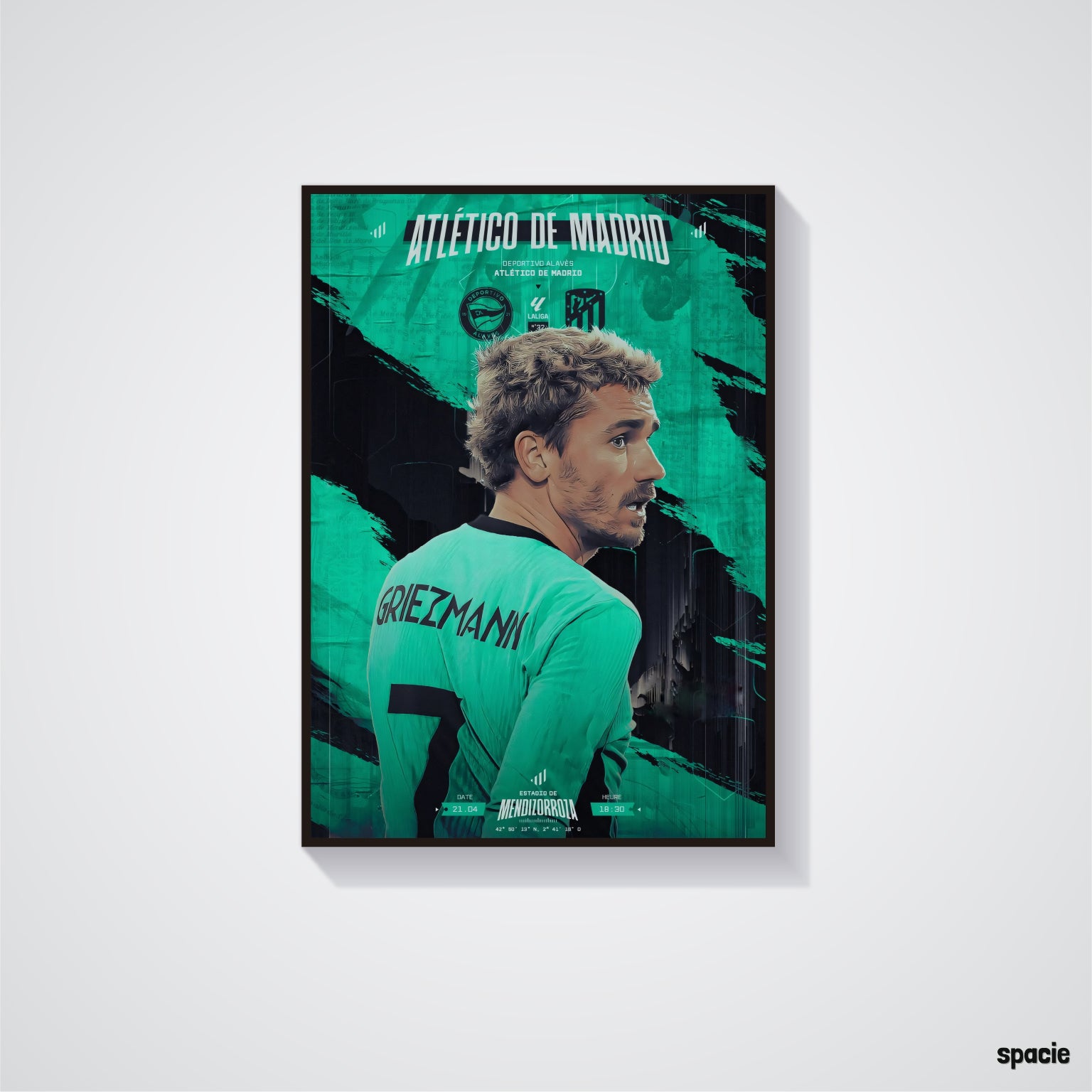 Antoine Griezmann Poster - Football Poster