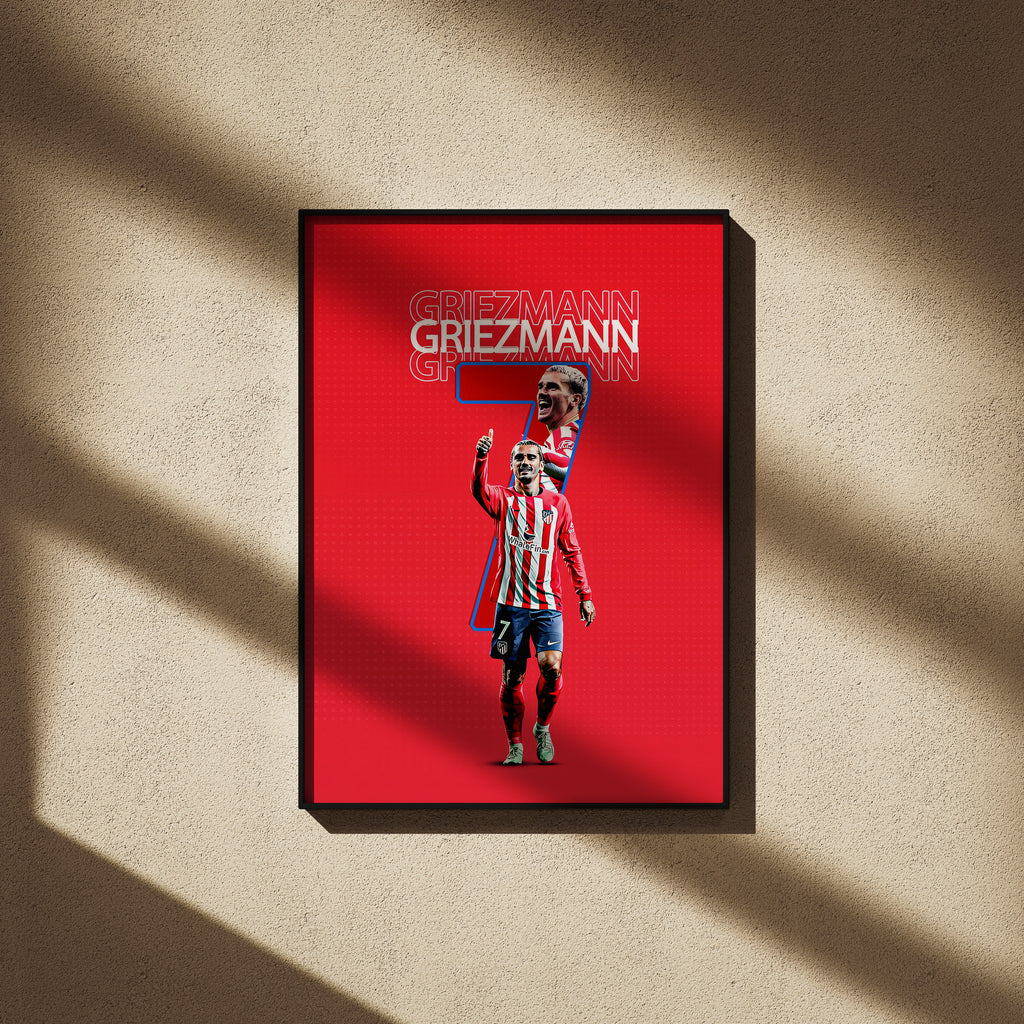 Antoine Griezmann Poster - Football Poster