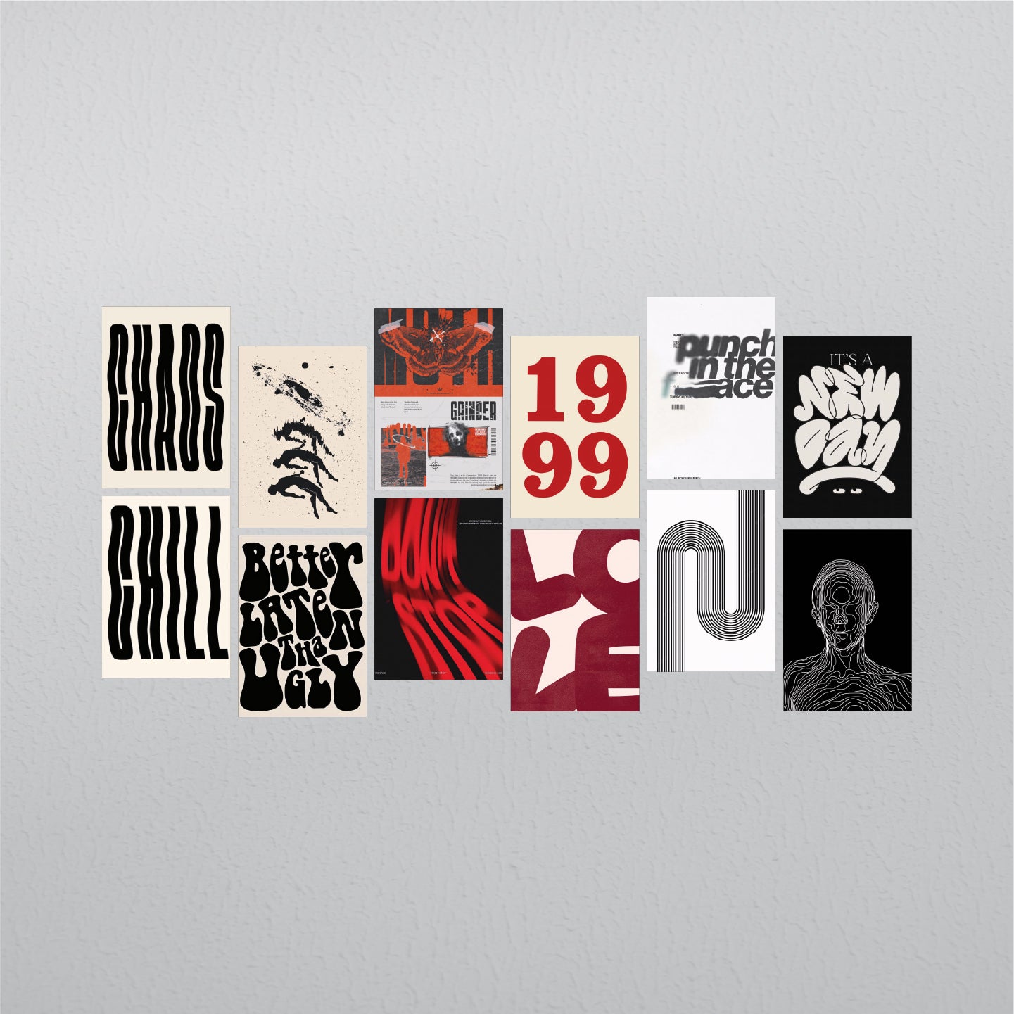 12 Set Aesthetic Posters - #2