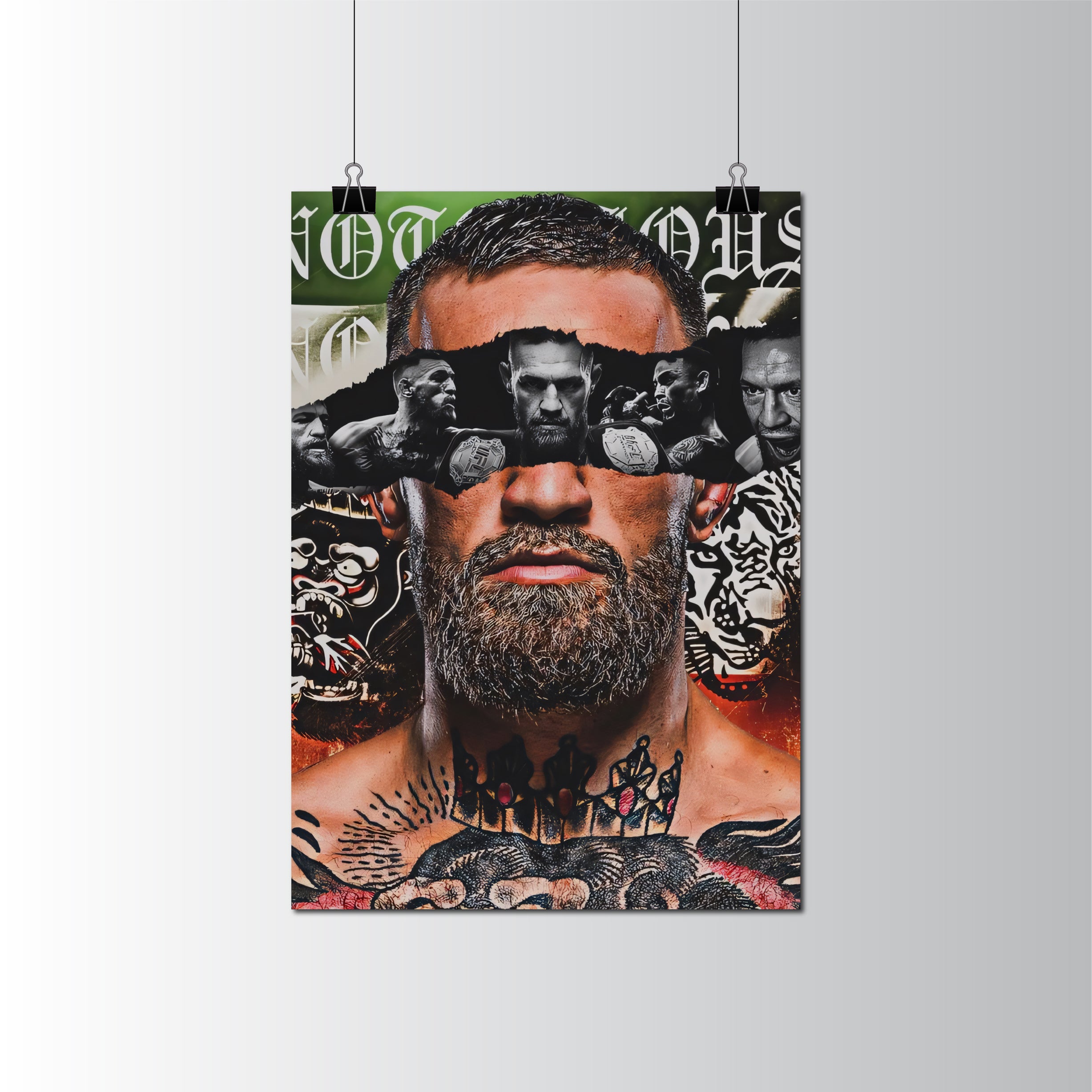 Conor McGregor UFC Fighter Poster