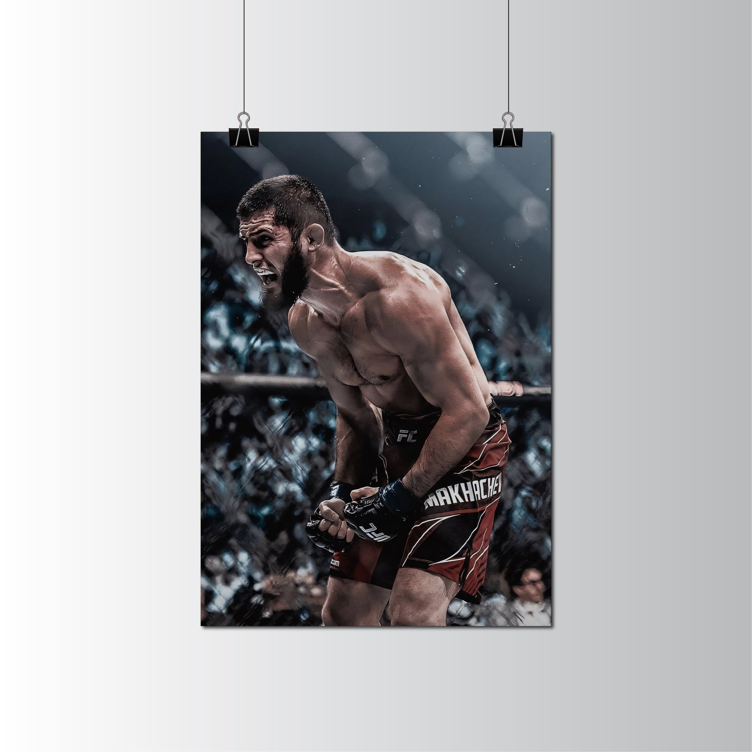 Islam Makhachev UFC Fighter Poster
