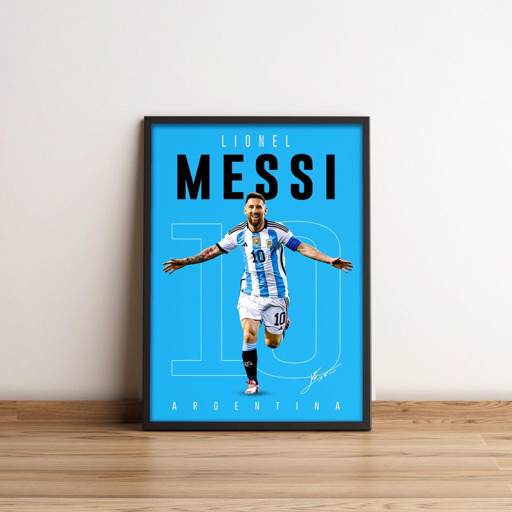 Lionel Messi Poster - Football Poster