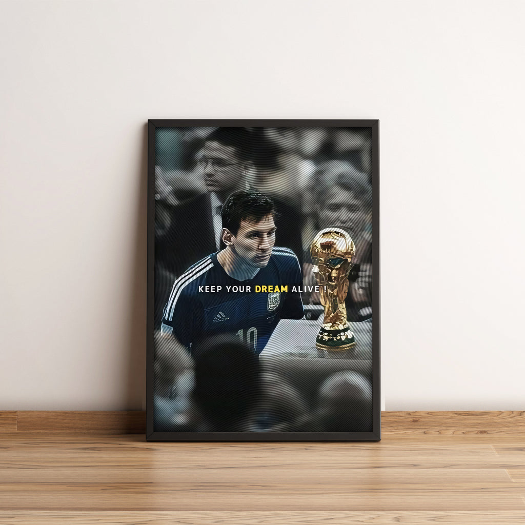 Lionel Messi Poster - Football Poster