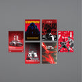 Red Theme 6 Poster pack #2