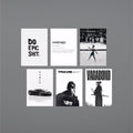 White Theme 6 Poster pack #1