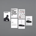 White Theme 6 Poster pack #2