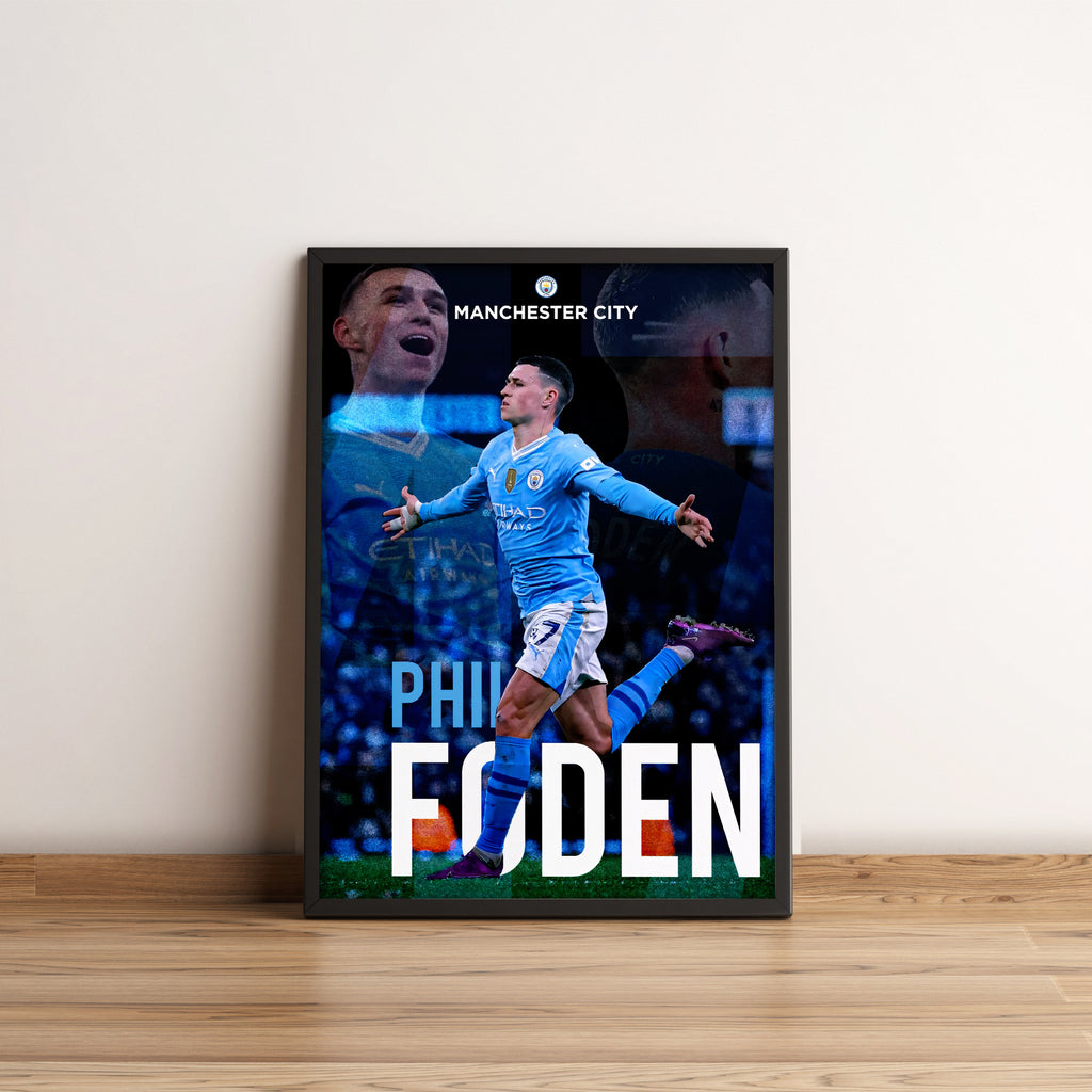 Phil Foden Poster - Football Poster
