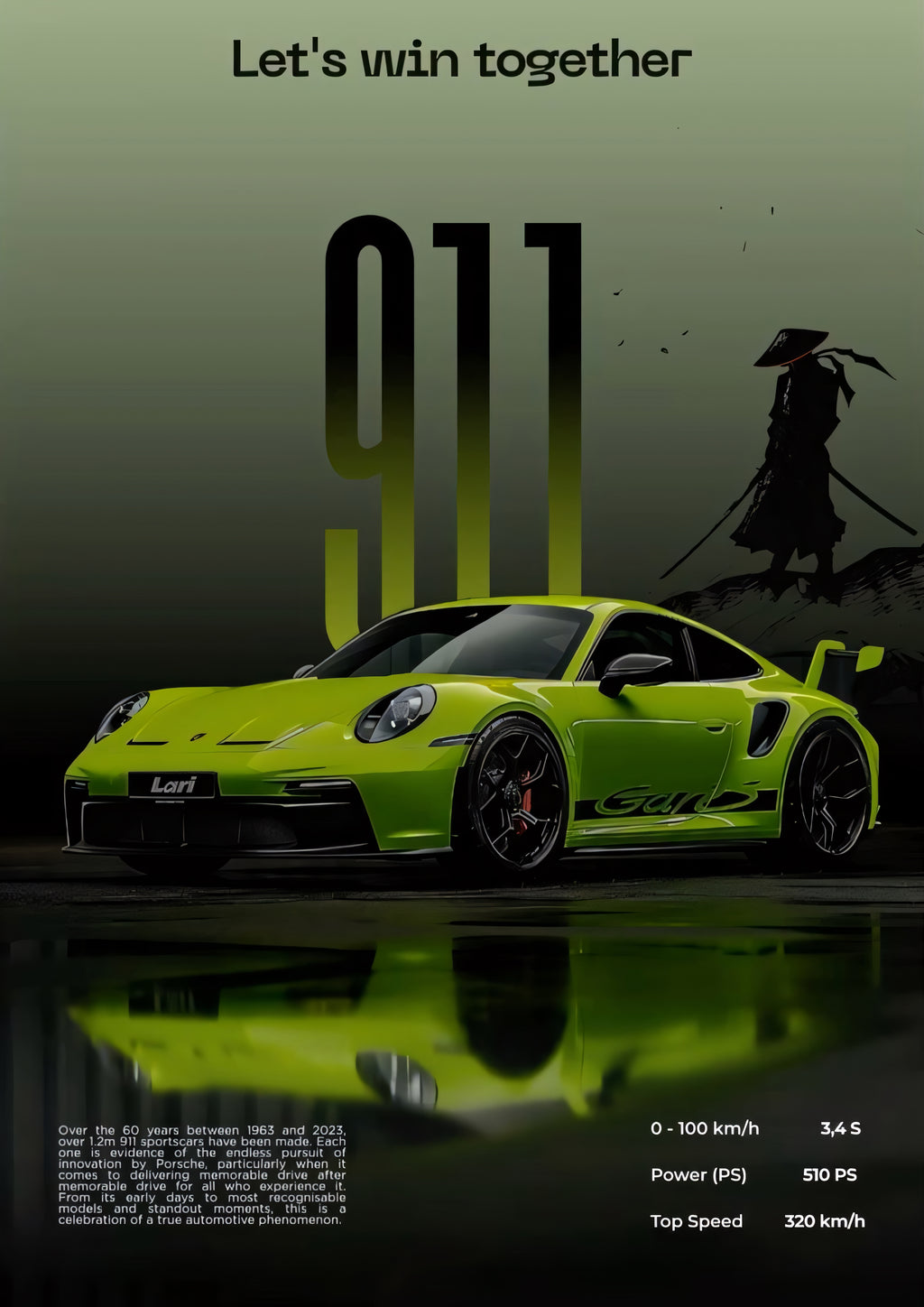 Porsche 911 GT3 Poster 03