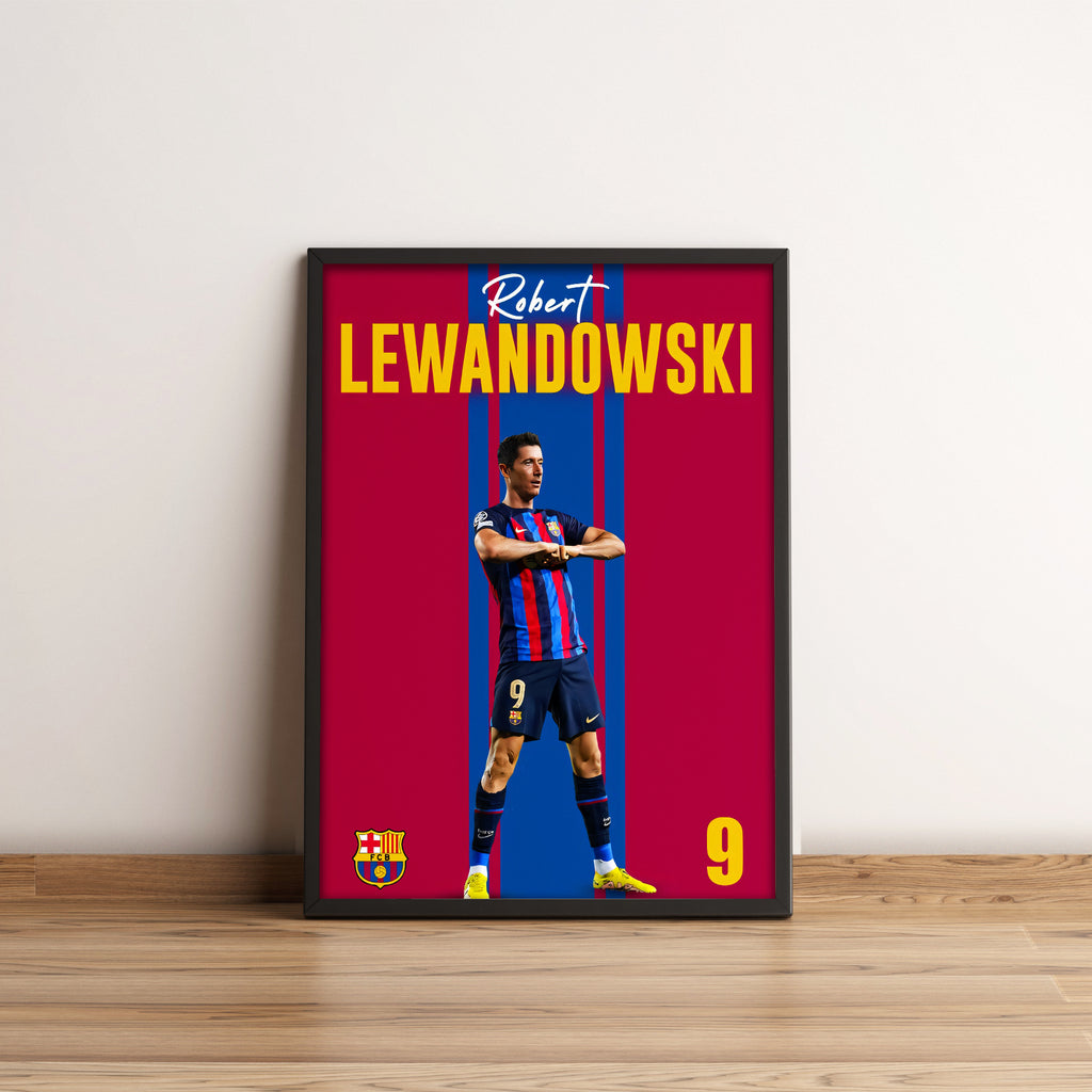 Robert Lewandowski Poster - Football Poster