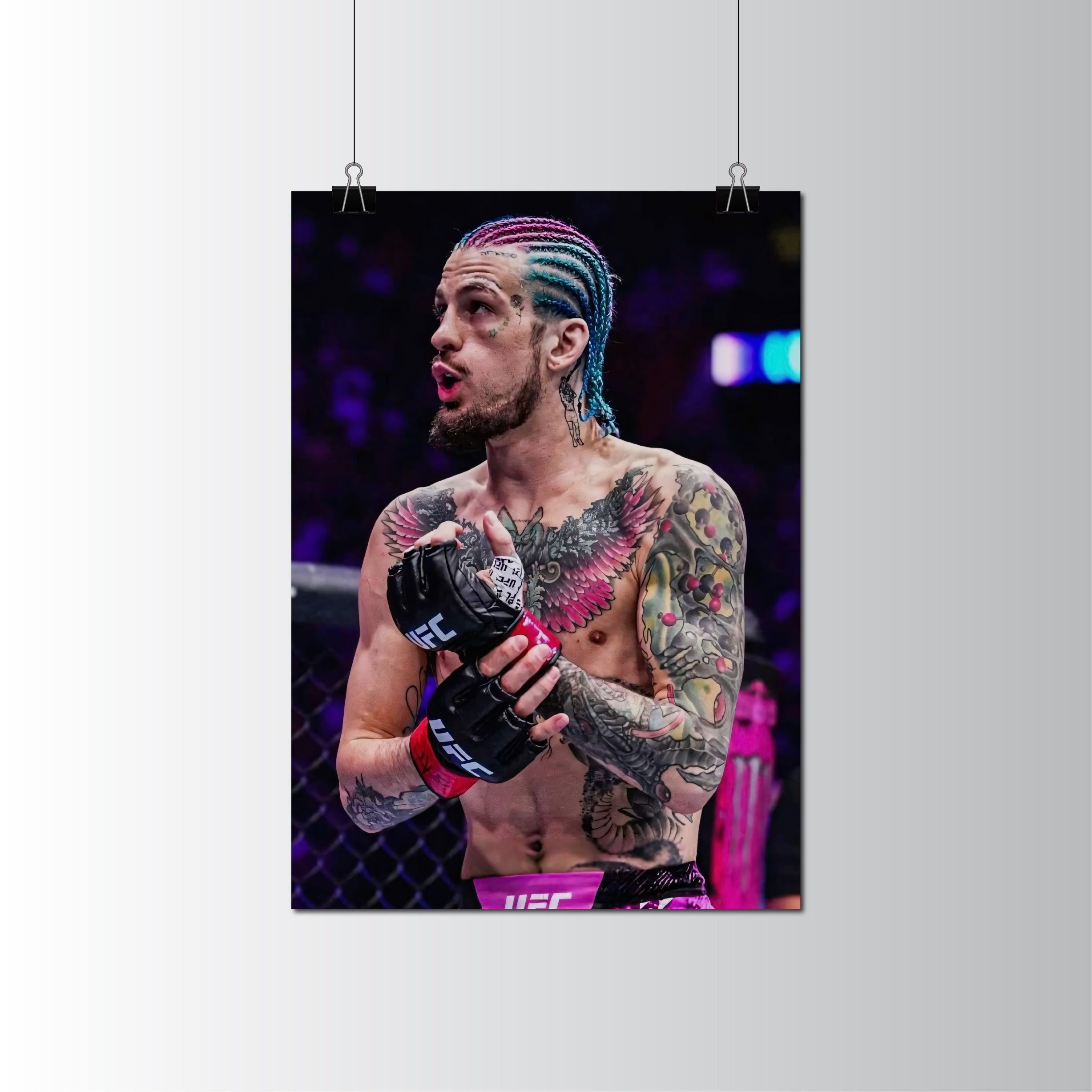 Sean O'Malley UFC Fighter Poster