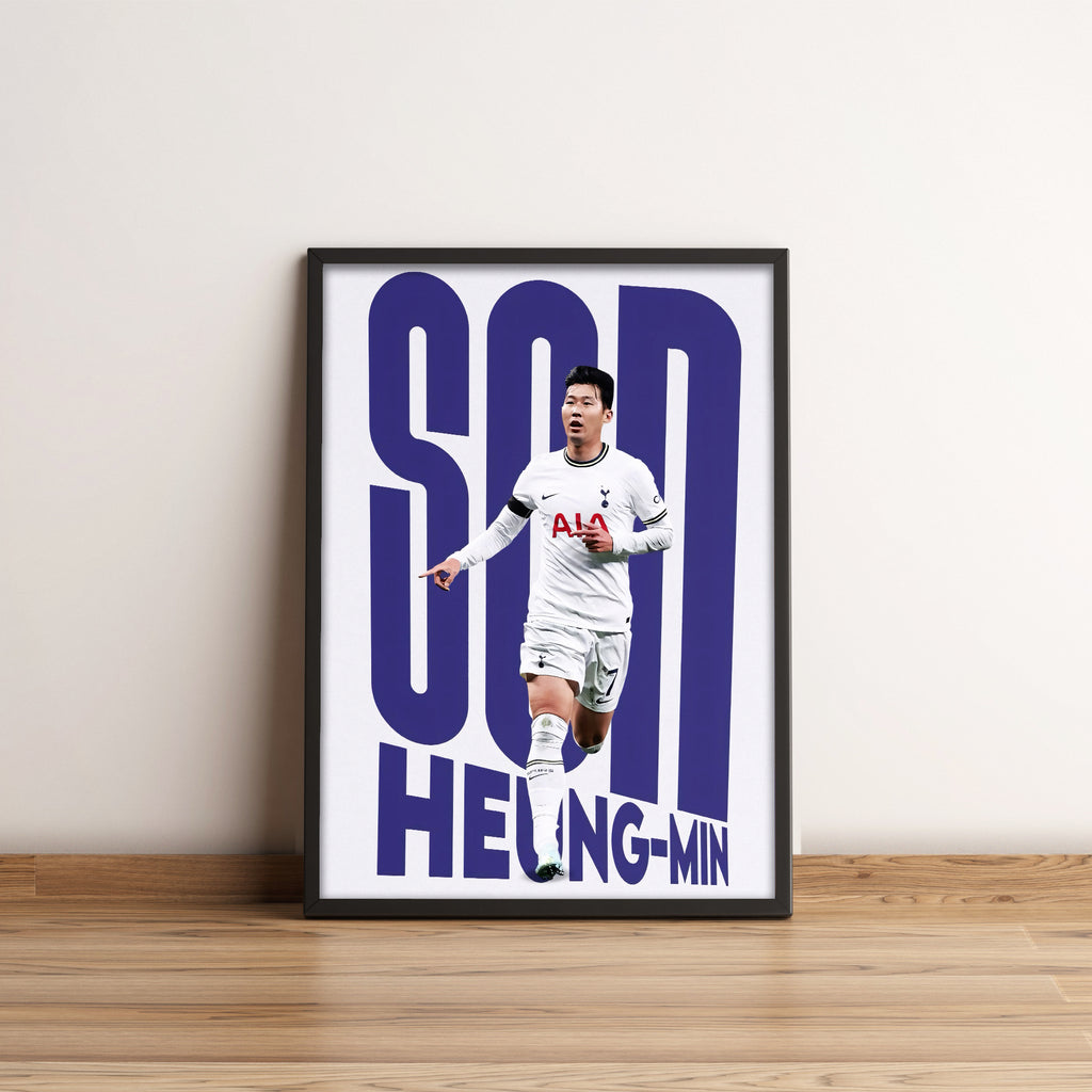 Son Heung-min Poster - Football Poster