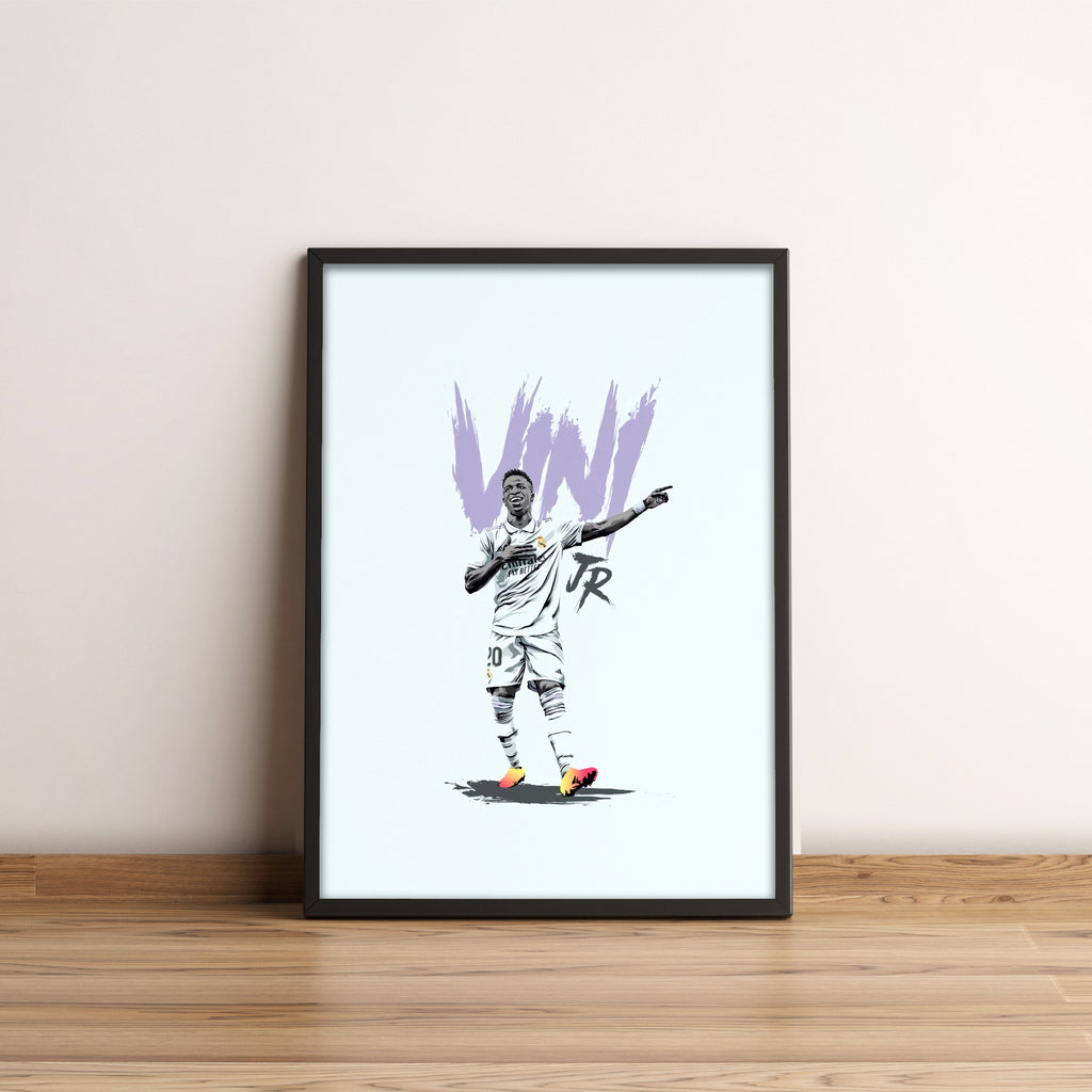 Vini Jr Poster - Football Poster