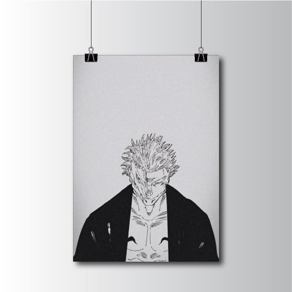 Sukuna Jujutsu Kaisen Poster 016