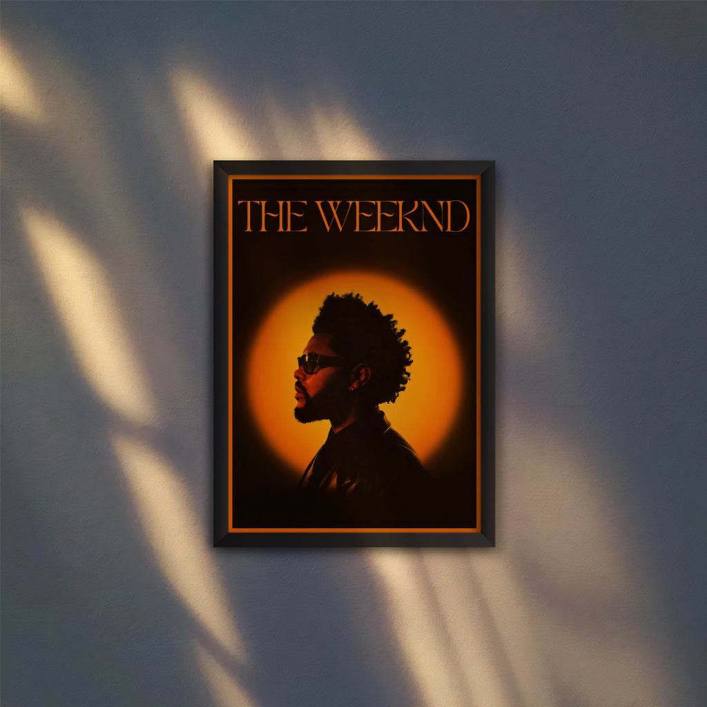 The weeknd poster