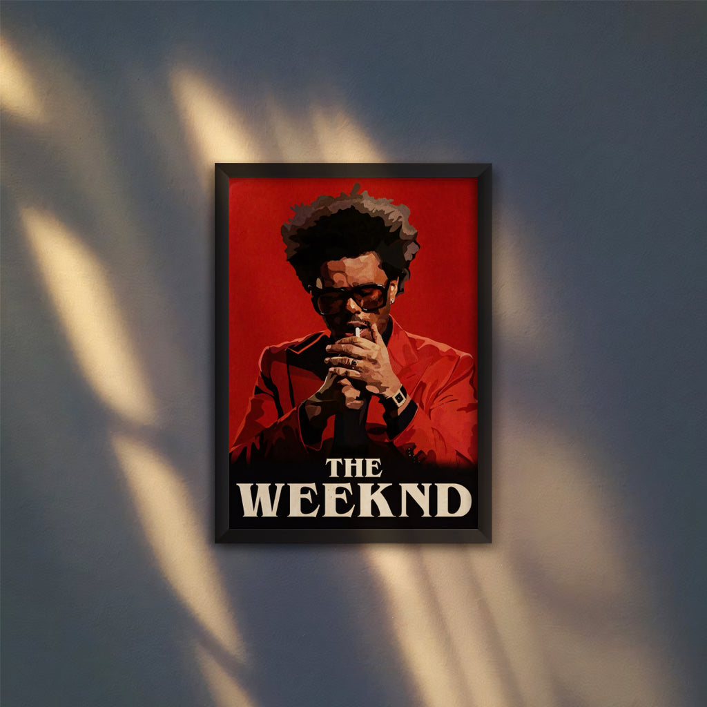 The weeknd poster